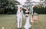 Lộ ảnh cưới đẹp như mơ của Á hậu Phương Nga và diễn viên Bình An