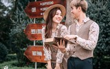Lộ ảnh cưới đẹp như mơ của Á hậu Phương Nga và diễn viên Bình An