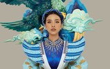 Á hậu Thúy An mặc quốc phục lấy ý tưởng từ chuyện cổ tích Thạch Sanh