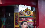 Hoa hậu Tiểu Vy khoe sắc trong trang phục áo dài đón Tết