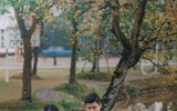 Duy Mạnh và vợ 