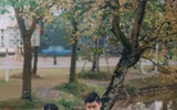 Duy Mạnh và vợ 