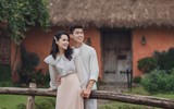Duy Mạnh và vợ 