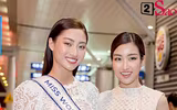 Những hình ảnh khiến hai Hoa hậu tên 