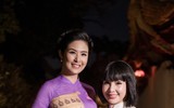 Lần hiếm hoi chồng sắp cưới sánh vai với Hoa hậu Ngọc Hân trước công chúng