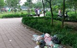 Hà Nội: Ô nhiễm khủng khiếp ở công viên hồ Đền Lừ