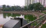 Hà Nội: Ô nhiễm khủng khiếp ở công viên hồ Đền Lừ