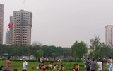 Hà Nội: Ô nhiễm khủng khiếp ở công viên hồ Đền Lừ