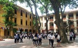 Thi THPT quốc gia 2017: Thí sinh nhàn nhã trong buổi tập trung chiều 21-6