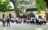 Thi THPT quốc gia 2017: Thí sinh nhàn nhã trong buổi tập trung chiều 21-6
