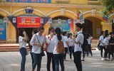 Thi THPT quốc gia 2017: Thí sinh nhàn nhã trong buổi tập trung chiều 21-6