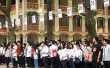 Thi THPT quốc gia 2017: Thí sinh nhàn nhã trong buổi tập trung chiều 21-6