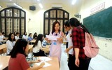 Thi THPT quốc gia 2017: Thí sinh nhàn nhã trong buổi tập trung chiều 21-6