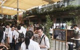 Học sinh Lương Thế Vinh làm triển lãm Dấu Ấn về thầy giáo Văn Như Cương nhân ngày 20-11