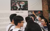 Học sinh Lương Thế Vinh làm triển lãm Dấu Ấn về thầy giáo Văn Như Cương nhân ngày 20-11