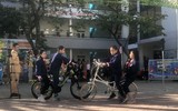23 trường tiểu học Hà Nội giao lưu về kỹ năng tham gia giao thông an toàn