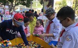 23 trường tiểu học Hà Nội giao lưu về kỹ năng tham gia giao thông an toàn