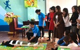 Cận cảnh cách sơ cứu trẻ mầm non với các tai nạn có thể xảy ra trong trường học