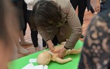 Cận cảnh cách sơ cứu trẻ mầm non với các tai nạn có thể xảy ra trong trường học