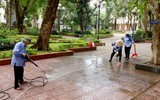 [Ảnh] Sau 3 tháng nghỉ học từ Tết, sinh viên được nhận món quà bất ngờ ngày đầu tiên đến trường