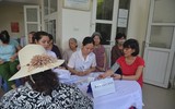 Hình ảnh ngày đầu khám miễn phí, xét nghiệm thủy ngân cho người dân ảnh hưởng bởi vụ cháy Công ty Rạng Đông