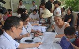 Hình ảnh ngày đầu khám miễn phí, xét nghiệm thủy ngân cho người dân ảnh hưởng bởi vụ cháy Công ty Rạng Đông