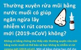 Uống rượu bia, ăn tỏi có thể giúp phòng virus corona hay không?