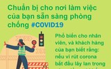 Phòng Covid-19 tại công sở: Khuyến cáo người ốm không đến cơ quan, thúc đẩy chế độ làm việc từ xa…