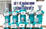 Những hình ảnh đẹp về cán bộ y tế cả nước cùng lan tỏa thông điệp phòng chống dịch Covid-19