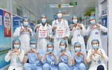 Những hình ảnh đẹp về cán bộ y tế cả nước cùng lan tỏa thông điệp phòng chống dịch Covid-19
