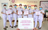 Những hình ảnh đẹp về cán bộ y tế cả nước cùng lan tỏa thông điệp phòng chống dịch Covid-19