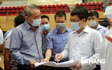 Hình ảnh mới nhất về bệnh viện dã chiến 300 giường điều trị Covid-19 đang hoàn thiện ở Đà Nẵng
