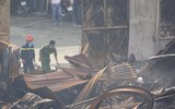 Hàng trăm cán bộ, chiến sĩ trắng đêm chiến đấu với 'giặc' lửa hung hãn