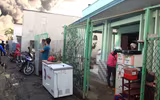 Hàng trăm Cảnh sát PCCC nỗ lực dập tắt đám cháy kéo dài hơn 4 giờ