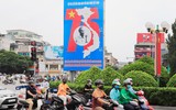 Hà Nội rực rỡ cờ hoa trong ngày Quốc khánh 2-9