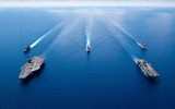 [ẢNH] Mỹ bất ngờ rút tàu sân bay USS Nimitz khỏi Trung Đông