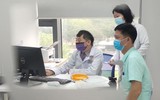 Những chiến sĩ Công an Thủ đô đầu tiên tiêm vaccine phòng dịch Covid-19 