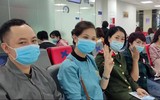 Những chiến sĩ Công an Thủ đô đầu tiên tiêm vaccine phòng dịch Covid-19 
