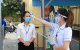 Hà Nội: Diễn tập phòng, chống dịch Covid-19 tại điểm thi
