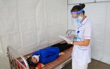 Hà Nội: Diễn tập phòng, chống dịch Covid-19 tại điểm thi