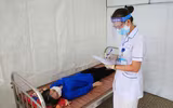 Hà Nội: Diễn tập phòng, chống dịch Covid-19 tại điểm thi
