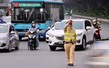 Cảnh sát giao thông Thủ đô tăng cường đảm bảo trật tự an toàn giao thông