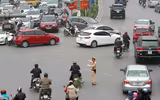Cảnh sát giao thông Thủ đô tăng cường đảm bảo trật tự an toàn giao thông