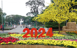 Không khí chào đón năm mới 2024 trên cả nước