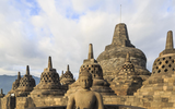Khám phá vẻ đẹp độc đáo ngôi đền thiêng Borobudur, tinh xảo trong từng nét chạm khắc
