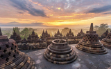 Khám phá vẻ đẹp độc đáo ngôi đền thiêng Borobudur, tinh xảo trong từng nét chạm khắc