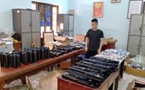 Thu giữ gần 1 tấn linh kiện lắp đặt súng được chào bán trên mạng xã hội