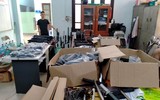 Thu giữ gần 1 tấn linh kiện lắp đặt súng được chào bán trên mạng xã hội