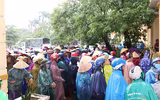 Công an quận Long Biên góp sức với đồng bào Quảng Bình thân yêu 