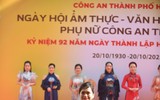 Phụ nữ Công an Thủ đô duyên dáng trong Ngày hội “Ẩm thực - Văn hóa - Thể thao” 